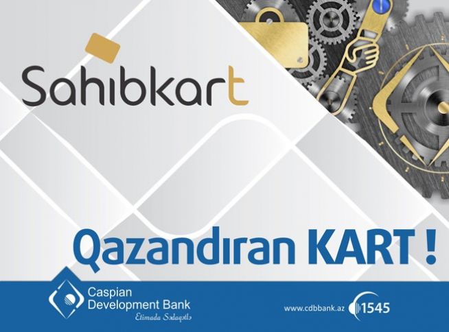 CDB Bankdan yeni kart - “SAHİBKART”