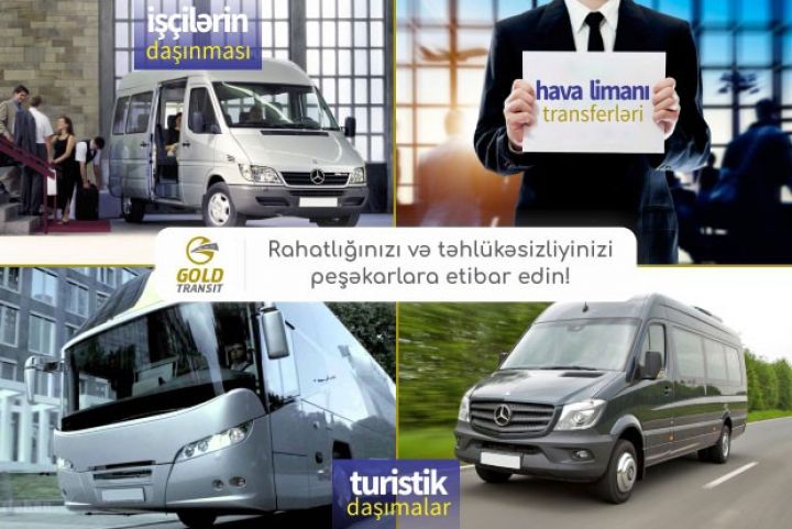 "Gold Transit" şirkəti nəqliyyat xidmətində yenilikləri təklif edir!