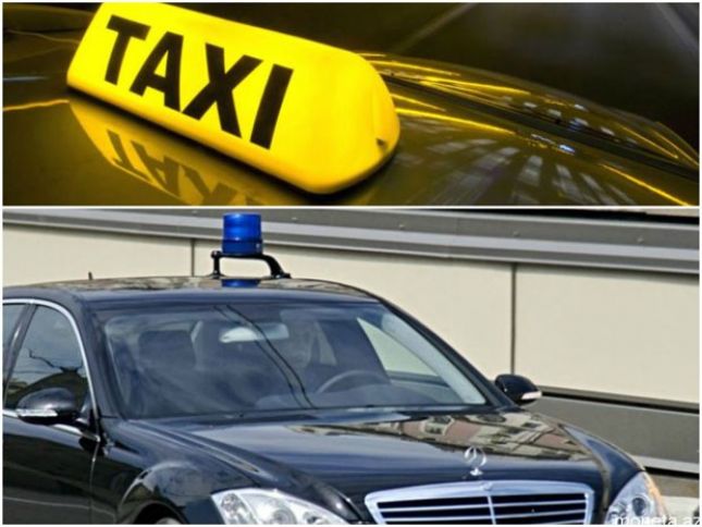 Xidməti avtomobillərdən imtina edib taksidən istifadə edirlər