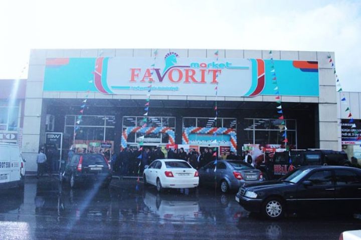 “ARAZ”la birləşmədən sonra “Favorit”in ilk marketi açıldı