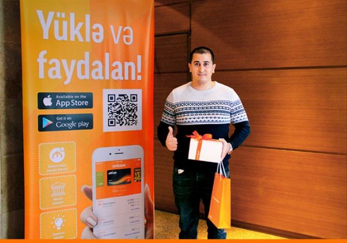 Bu da Unibank Mobile-ın 100.000-ci müştərisi 