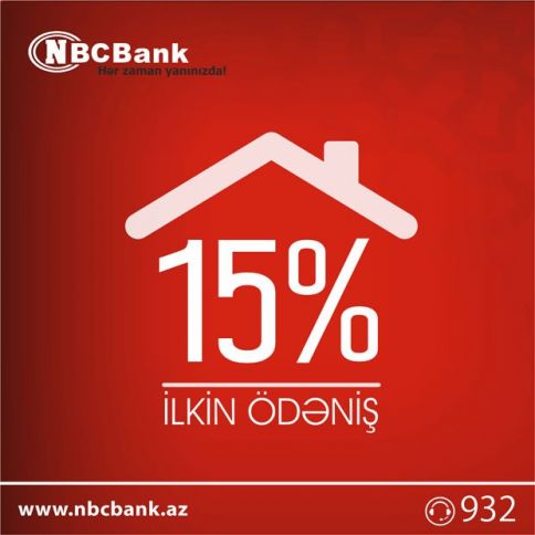 İpotekada ilkin ödəniş 25%-dən 15%-ə düşdü