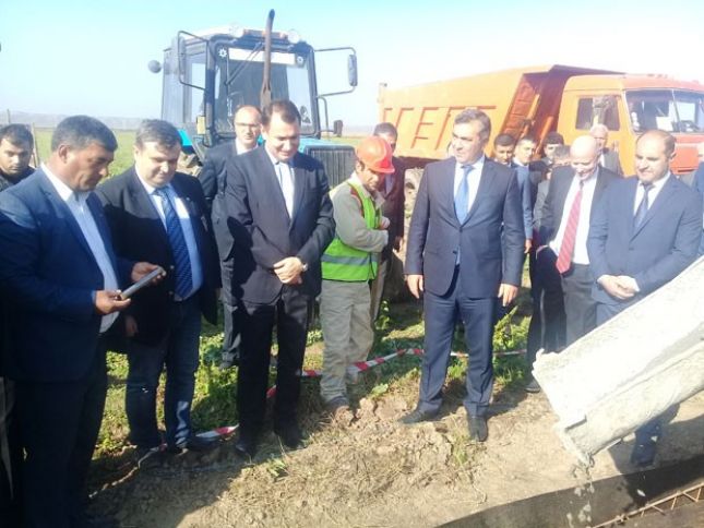 Cocuq Mərcanlıda müəssisənin təməli qoyulub