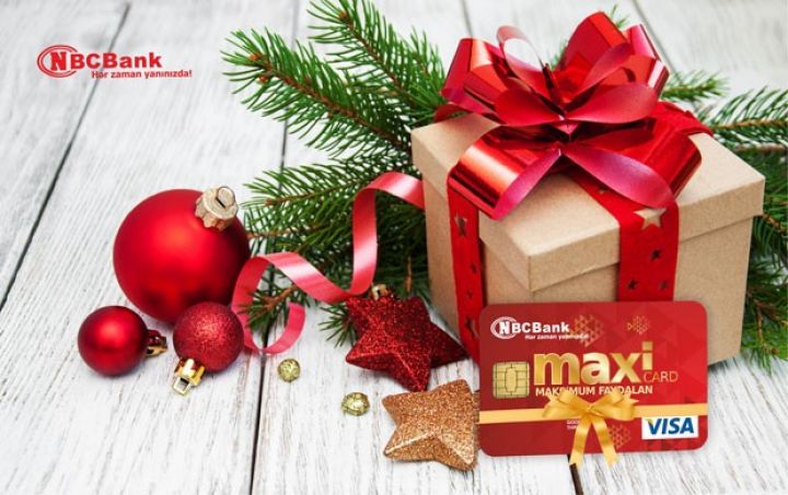 Yeni il hədiyyələrini Maxi Card ilə alın, pulunu 6 və ya 12 aya ödəyin!