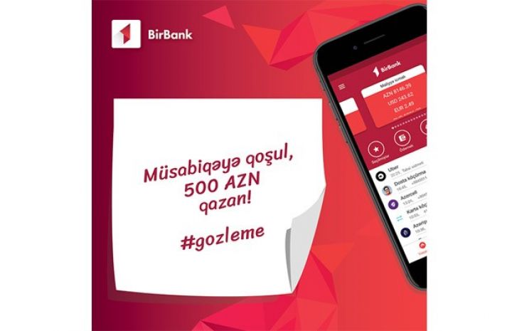 Gözləmə, 500 manat qazan! ®