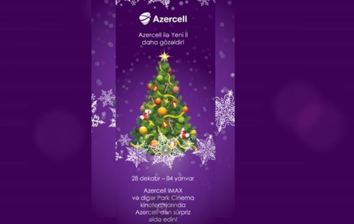 Park Cinema-ya bilet alanlar pulsuz danışıq dəqiqələri və SMS-lər qazanıblar  ®