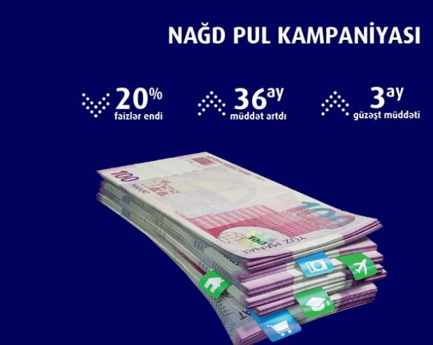 "Amrahbank" kreditin faizini endirdi