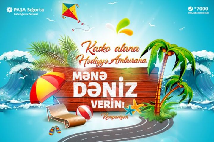 PAŞA Sığortadan yay hədiyyə kampaniyası