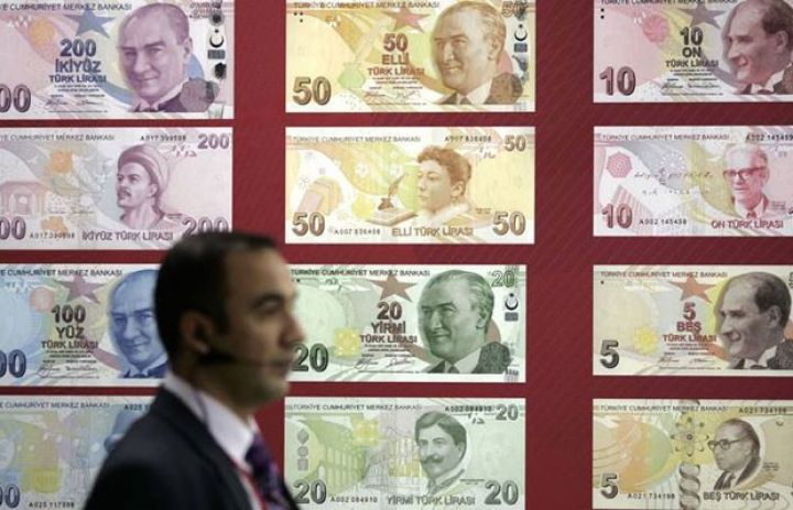 Türk Lirəsi 1%-dən çox ucuzlaşdı