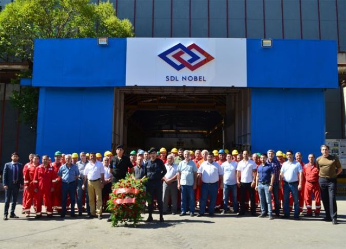 "SDL Nobel" şirkətinin əməkdaşları Milli Qurtuluş gününü qeyd edib