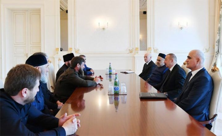 Çeçenistanın başçısı Azərbaycandadır - İLHAM ƏLİYEV QƏBUL EDİB