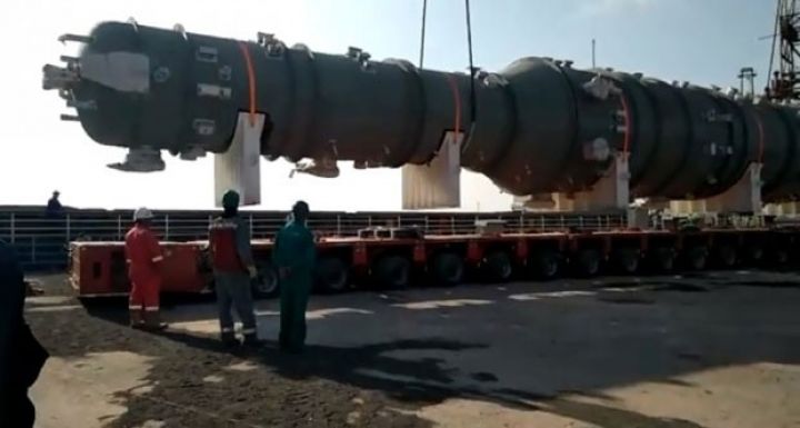  Bakıya nəhəng avadanlıq gətirilib