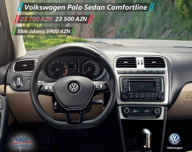 Polo 2200 manat endirimlə satılır - YENİ KAMPANİYA