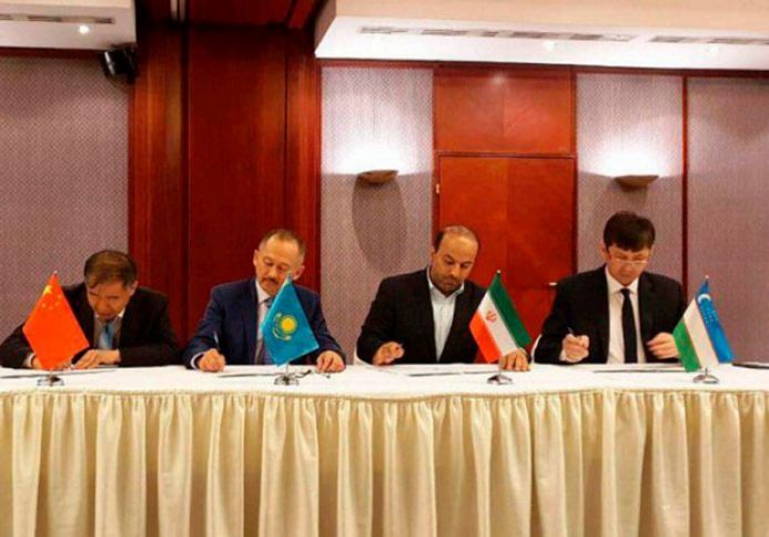 Özbəkistan Çin-Qazaxıstan-Türkmənistan-İran dəmir yolu dəhlizinə qoşulub