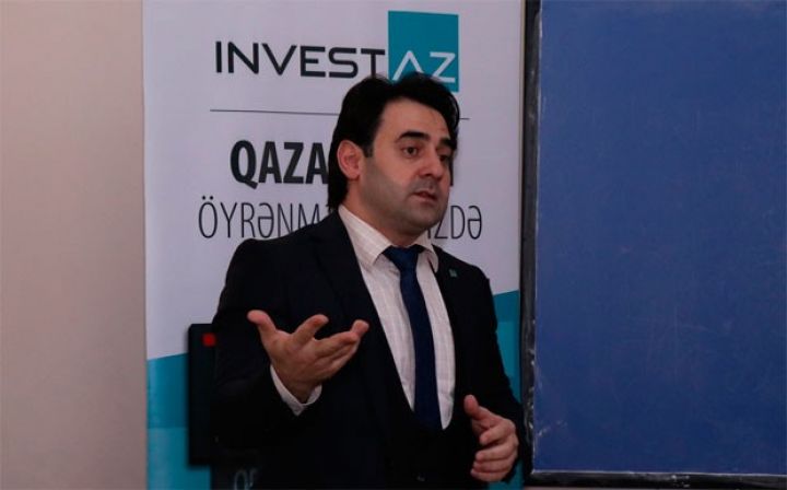 Tələbələrə “Birja ticarətinin təcrübəsi” mövzusunda təlim keçirilib 