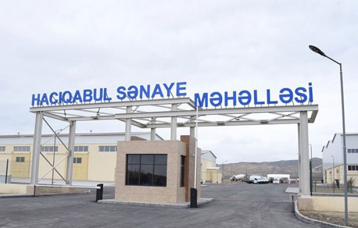 Hacıqabul Sənaye Məhəlləsində yeni rezidentlər fəaliyyətə başlaya bilər