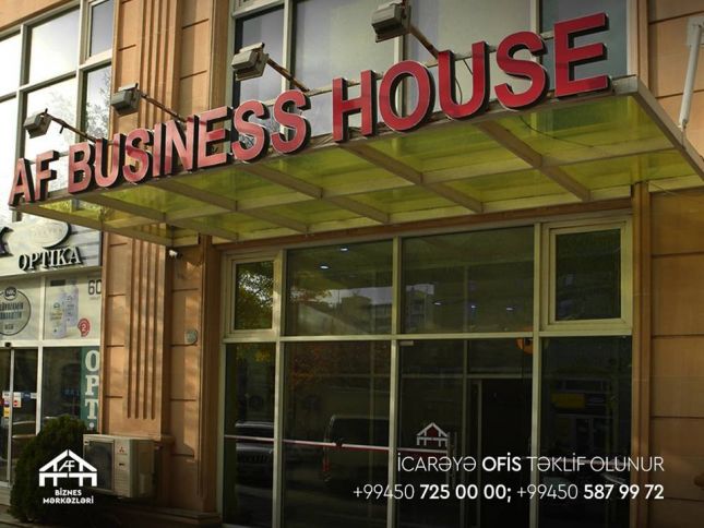 AF Biznes Mərkəzləri icarəyə ofislər təklif edir!