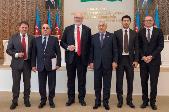 Azərbaycan ilə Avstriyanın Dəmir Yollarının rəhbərləri görüşüb