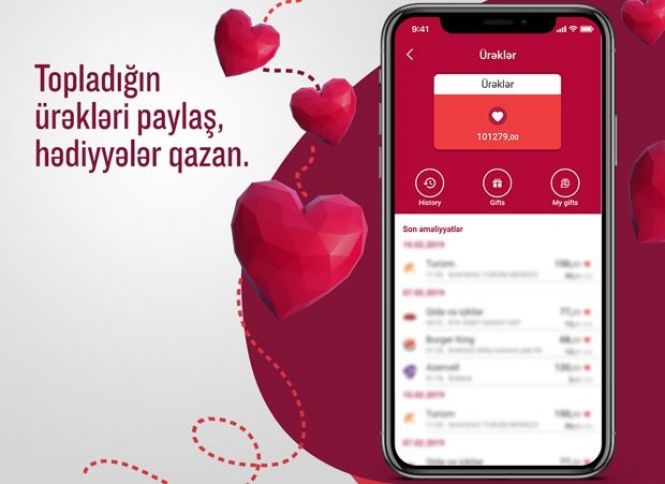 “Ürəklər”ini paylaş, hədiyyə qazan!