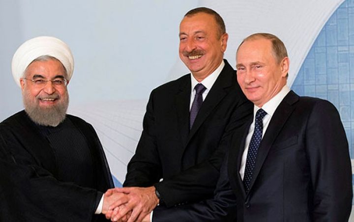 Əliyev, Putin və Ruhani görüşə bilər