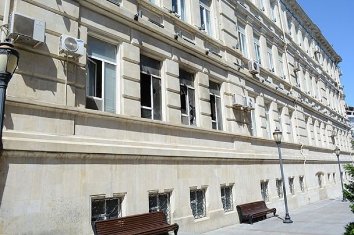 Yanğınla bağlı İqtisad Universitetindən açıqlama