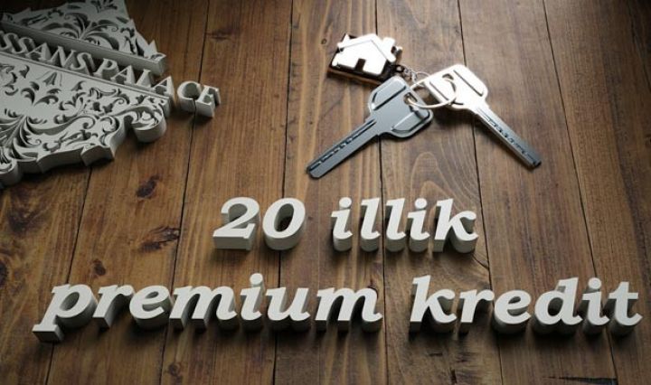 Yalnız şəxsiyyət vəsiqəsilə 20 illik mənzil krediti