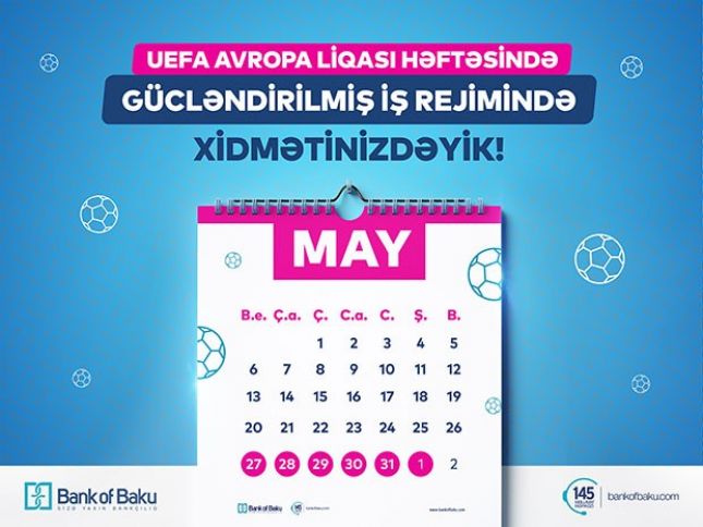 "Bank of Baku" gücləndirilmiş iş rejiminə keçdi