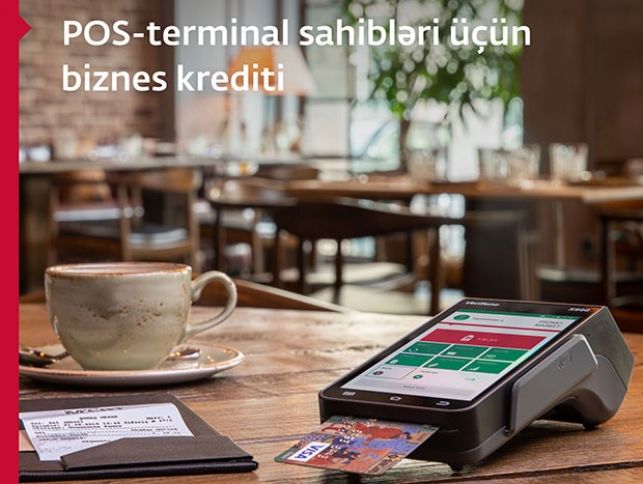 POS Terminal sahibləri üçün biznes krediti