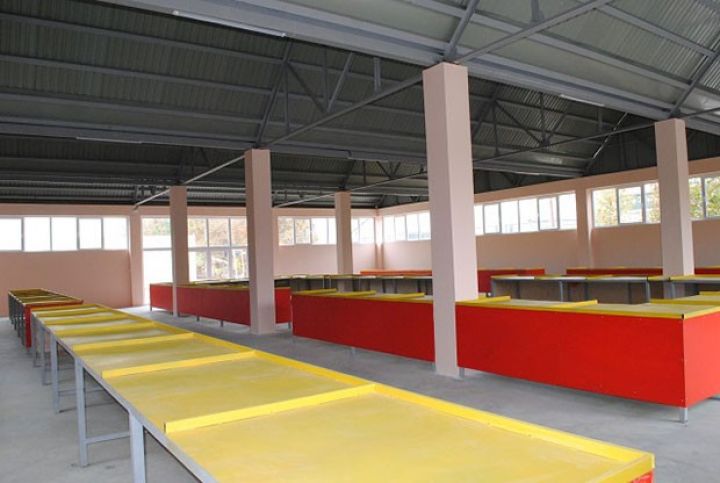 Azərbaycanın iri şəhərində yeni bazar istifadəyə verilib