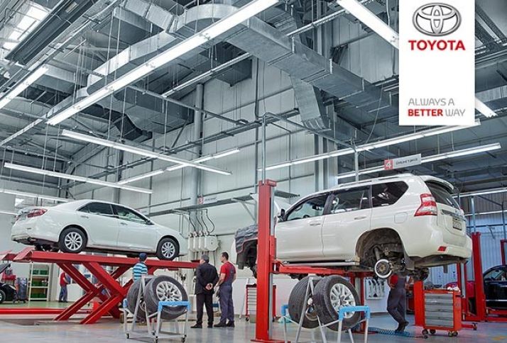 Toyota Abşeron Mərkəzində hibrid avtomobillərə peşəkar servis