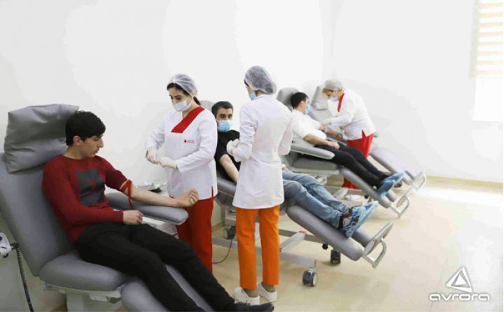 Avrora Qrup qanvermə aksiyasına qoşulub -  FOTO