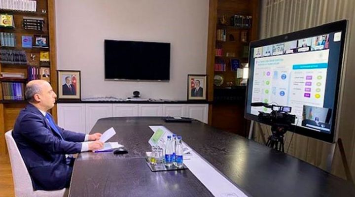 Nazir bir sıra ali təhsil müəssisələrinin rəhbərləri ilə onlayn formatda görüş keçirib