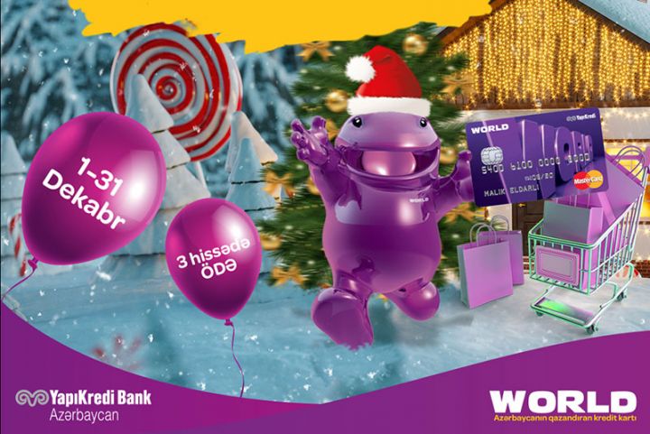Worldcard sahiblərinin ödənişləri 3 hissəyə bölünəcək!