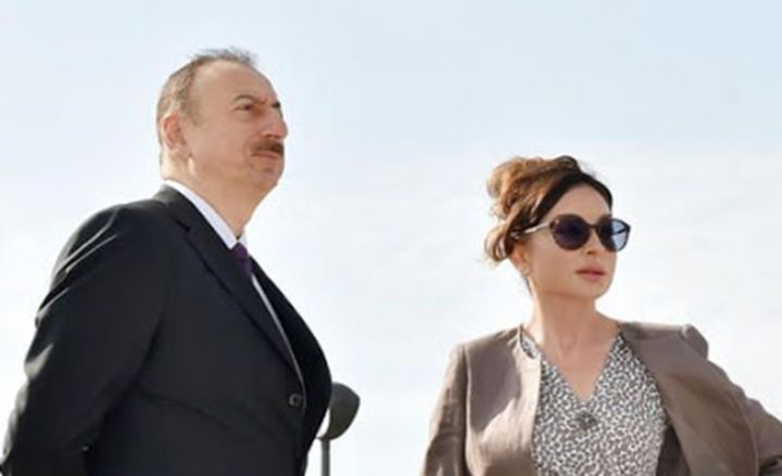 Prezident və birinci xanım Şuşaya səfər ediblər