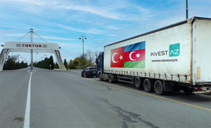 InvestAZ İnvestisiya Şirkəti cəbhəyanı bölgələrə yardım göndərdi