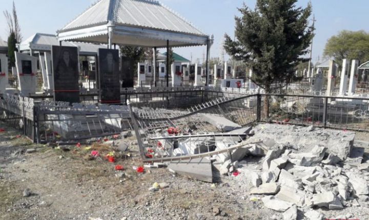 Düşmən qəbiristanlığı atəşə tutub, 3  nəfər həlak olub, 3-ü yaralanıb