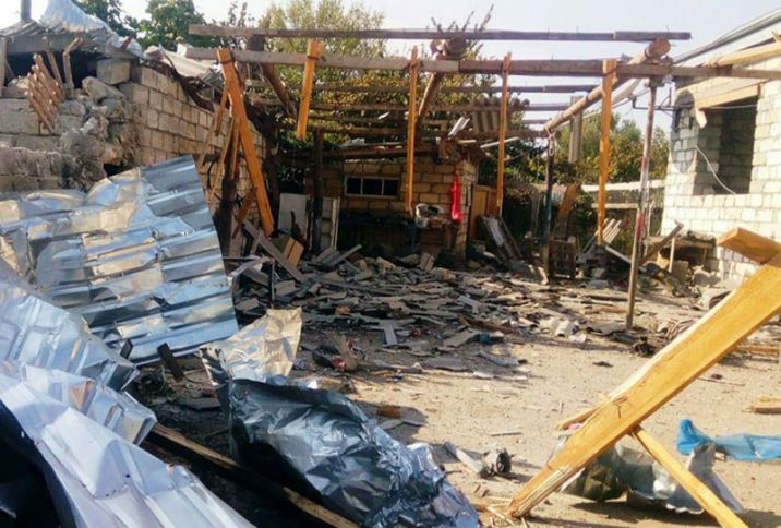 Ermənilər Ağdamı atəşə tutub, top evə düşüb