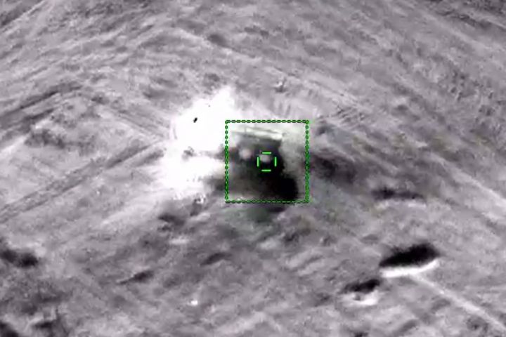 Bərdəni atəşə tutan "Smerç" məhv edildi - VİDEO