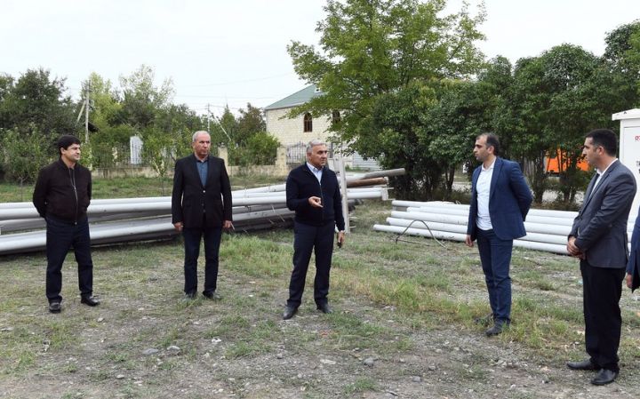 “Azərişıq” və “Azərenerji” rəhbərliyi cəbhə xəttində