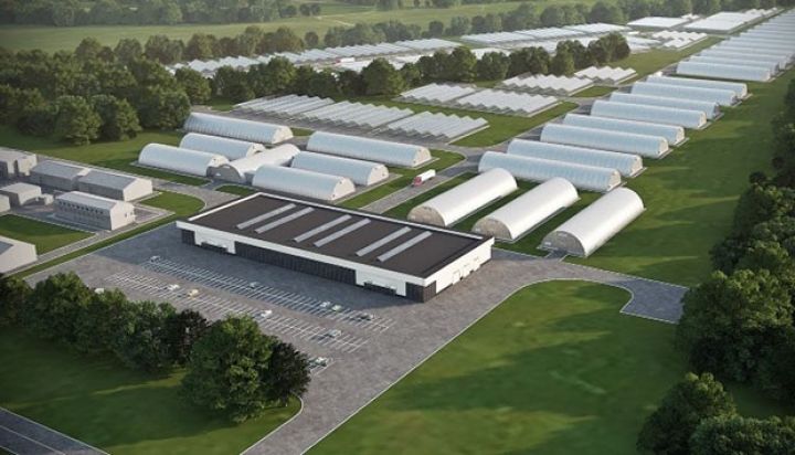 100 hektarlıq ərazidə Aqro Kompleks planı 