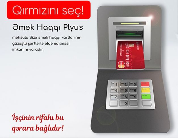 "Bank BTB hüquqi şəxslərə xüsusi üstünlüklərə malik “Əmək Haqqı Plyus” məhsulunu təklif edir."