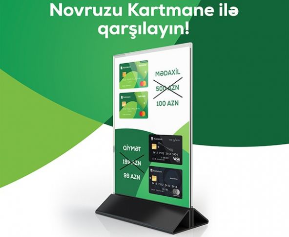 Kartmane sahibi olmaq istəyənlərə, Rabitəbankdan özəl Novruz təklifi