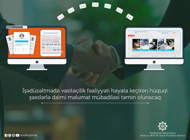 İşədüzəltmədə vasitəçilik edənlərin reyestri üçün elektron sistem yaradılır