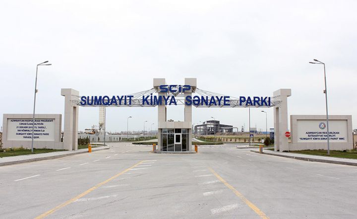 Bu il Sumqayıt Kimya Sənaye Parkında 5-dən çox müəssisənin fəaliyyətə başlaması planlaşdırılır