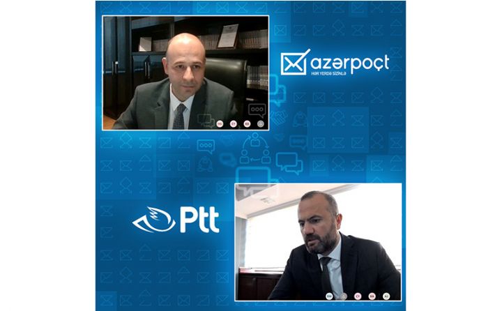 “Azərpoçt”un Baş direktoru PTT rəhbəri ilə onlayn görüş keçirib