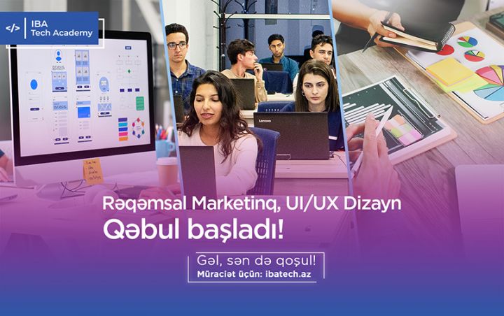IBA Tech Akademiyasına qəbul başladı!