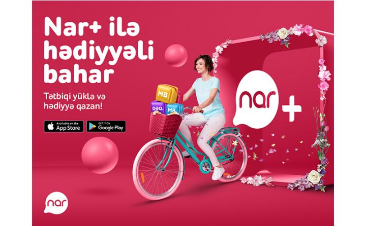 “Nar+” tətbiqini yüklə, xüsusi bonuslardan yararlan!
