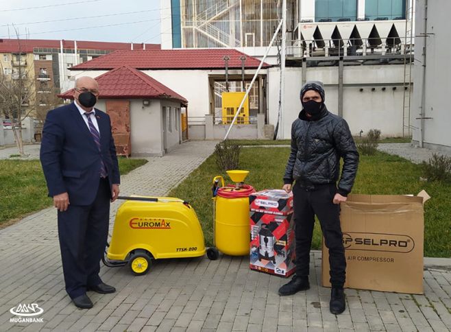 "Muğanbank" şəhid və aztəminatlı ailələri sevindirməyə davam edir