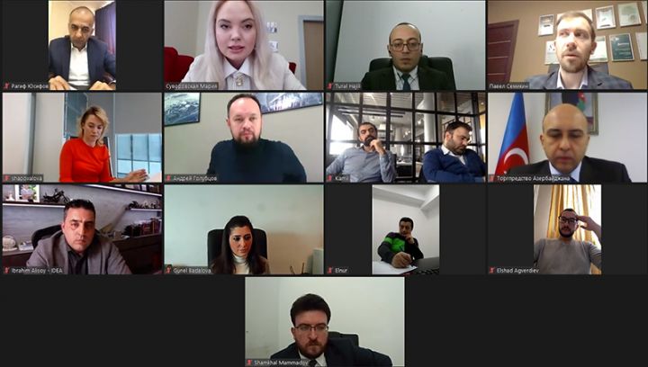 Azərbaycan və Rusiya sahibkarları ixraca dair müzakirələr aparıb