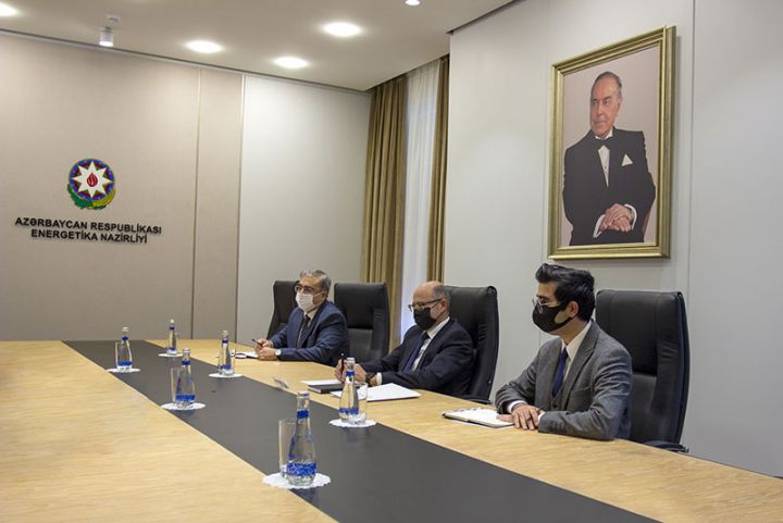 Energetika naziri “Uniper” şirkətinin baş vitse-prezidenti ilə görüşüb